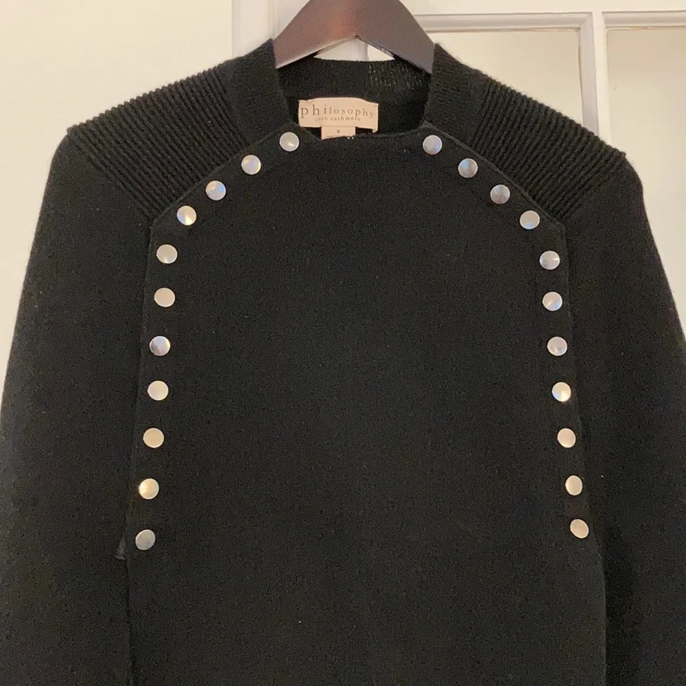 NWOT Philosophy 100% Cashmere Cape